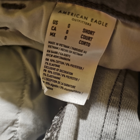 Women's Size 0 Short American Eagle Next Level Stretch Jegging Gray Denim Jeans - Picture 11 of 11